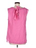 Reiss 100% Polyester Pink Sleeveless Blouse Size 8 - photo 2