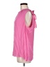Reiss 100% Polyester Pink Sleeveless Blouse Size 8 - photo 5