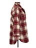 Sebby Plaid Red Coat Size L - photo 4