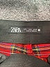 Zara Plaid Red Casual Pants Size S - photo 7