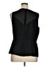 CAbi 100% Polyester Black Sleeveless Blouse Size 16 - photo 2