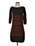 Max Studio Chevron-herringbone Brown Casual Dress Size S - photo 1