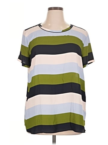 Ann Taylor Factory Short Sleeve Top (view 1)