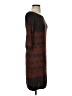 Max Studio Chevron-herringbone Brown Casual Dress Size S - photo 4