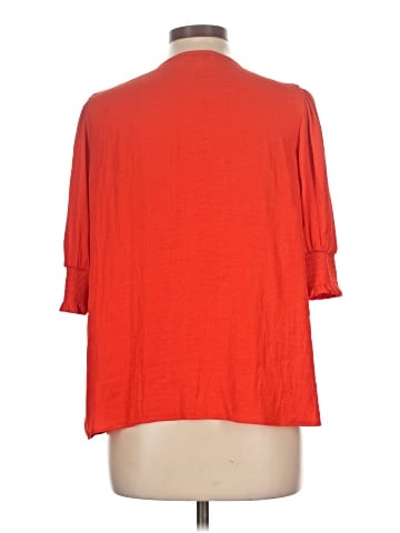 Maison d' Amelie 3/4 Sleeve Top (view 2)