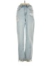 American Eagle Outfitters 100% Cotton Stripes Blue Jeans Size 2 - photo 1