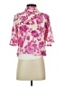 MNG Floral Pink 3/4 Sleeve Blouse Size 4 - photo 2