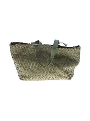 Madewell Large Woven Leather Tote (view 1)