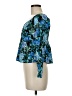 WAYF 100% Cotton Blue Long Sleeve Blouse Size 6 - photo 5