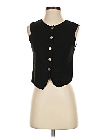 Zara Sleeveless Button-Down Shirt (view 1)