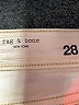 Rag & Bone Metallic Ivory Jeans Size 28 waist - photo 7