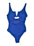 Unbranded Solid Blue One Piece Swimsuit Size XL - photo 1