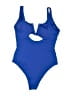 Unbranded Solid Blue One Piece Swimsuit Size XL - photo 2