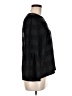Waverly Grey 100% Polyester Black 3/4 Sleeve Top Size M - photo 4