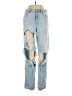 American Eagle Outfitters Color Block Blue Jeans Size 4 - photo 1