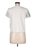 Zara Basic Metallic Silver Short Sleeve Top Size M - photo 2