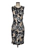 St. John Paisley Gray Cocktail Dress Size 4 - photo 1