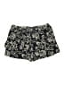 Ann Taylor LOFT 100% Lyocell Paisley Black Shorts Size 4 - photo 1