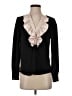 J.Crew 100% Polyester Black Long Sleeve Blouse Size XS - photo 1