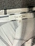 Eden & Olivia Plaid White 3/4 Sleeve Blouse Size M - photo 7