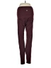 Golden Aritzia Solid Burgundy Active Pants Size 4 - photo 2