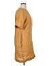 Bliss 100% Polyester Solid Tan Casual Dress Size 1X - photo 4