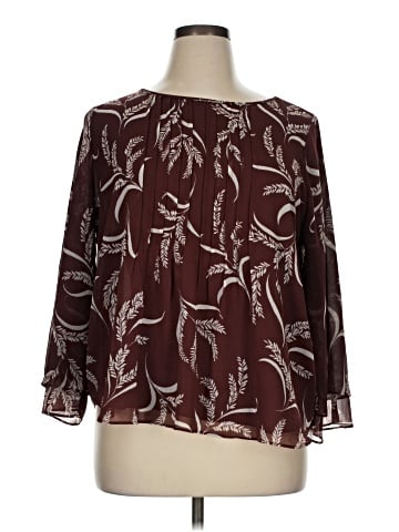 Ann Taylor Factory 3/4 Sleeve Blouse (view 1)