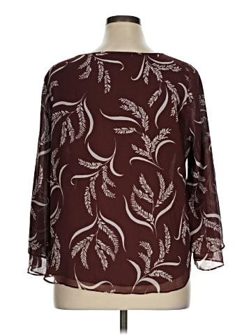 Ann Taylor Factory 3/4 Sleeve Blouse (view 2)