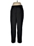Express 100% Polyester Solid Black Dress Pants Size 12R - photo 1