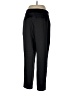Express 100% Polyester Solid Black Dress Pants Size 12R - photo 2
