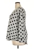 Green Envelope Polka Dots Gray Pullover Sweater Size 2X - photo 5