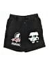 Romwe 100% Cotton Graphic Black Shorts Size XL - photo 1