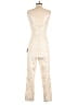 Lulus 100% Polyester Ivory Jumpsuit Size S - photo 2