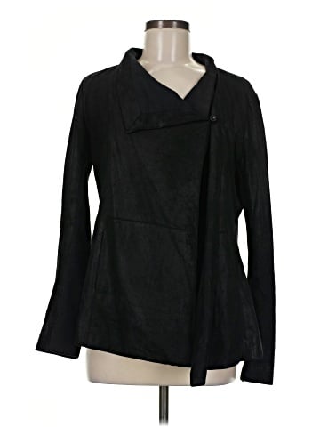 Lavender Label by Vera Wang Leather Jacket (view 1)