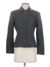 Stephanie Andrews Chevron-herringbone Gray Jacket Size 4 - photo 1