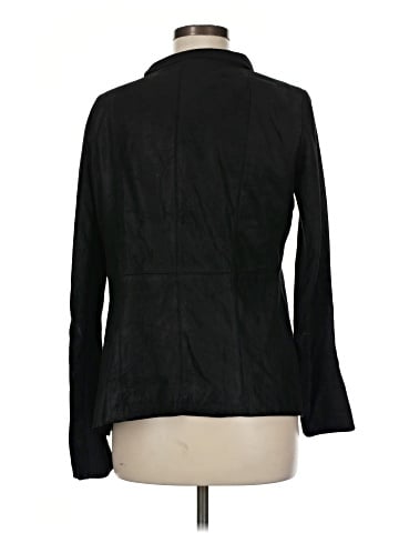 Lavender Label by Vera Wang Leather Jacket (view 2)