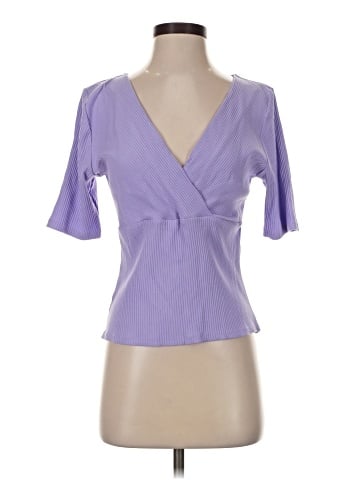 Ann Taylor Short Sleeve Blouse (view 1)
