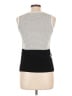 Per Se By Carlisle Silver Black Sleeveless Top Size L - photo 2