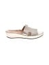 L'Amour Des Pieds Gray Gold Wedges Size 9 - photo 1