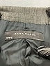 Zara Basic Chevron-herringbone Gray Blazer Size M - photo 6