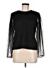 Zara Black Long Sleeve Top Size M - photo 1