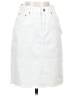 J.Crew Solid White Denim Skirt Size 24 waist - photo 1