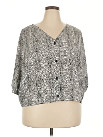 Worthington 3/4 Sleeve Blouse (view 1)