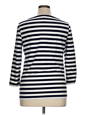 Lauren by Ralph Lauren 3/4 Sleeve T-Shirt (view 2)
