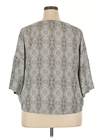 Worthington 3/4 Sleeve Blouse (view 2)