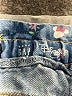 Gap Floral Blue Denim Shorts Size 6-12 mo - photo 3