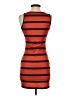 Shein Stripes Orange Casual Dress Size 4 - photo 2