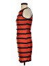 Shein Stripes Orange Casual Dress Size 4 - photo 5