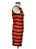 Shein Stripes Orange Casual Dress Size 4 - photo 4