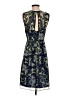 Broadway & Broome 100% Polyester Paisley Blue Cocktail Dress Size 2 - photo 2
